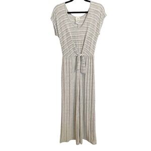 Anthropologie‎ wide leg Jumpsuit Size Small Knit